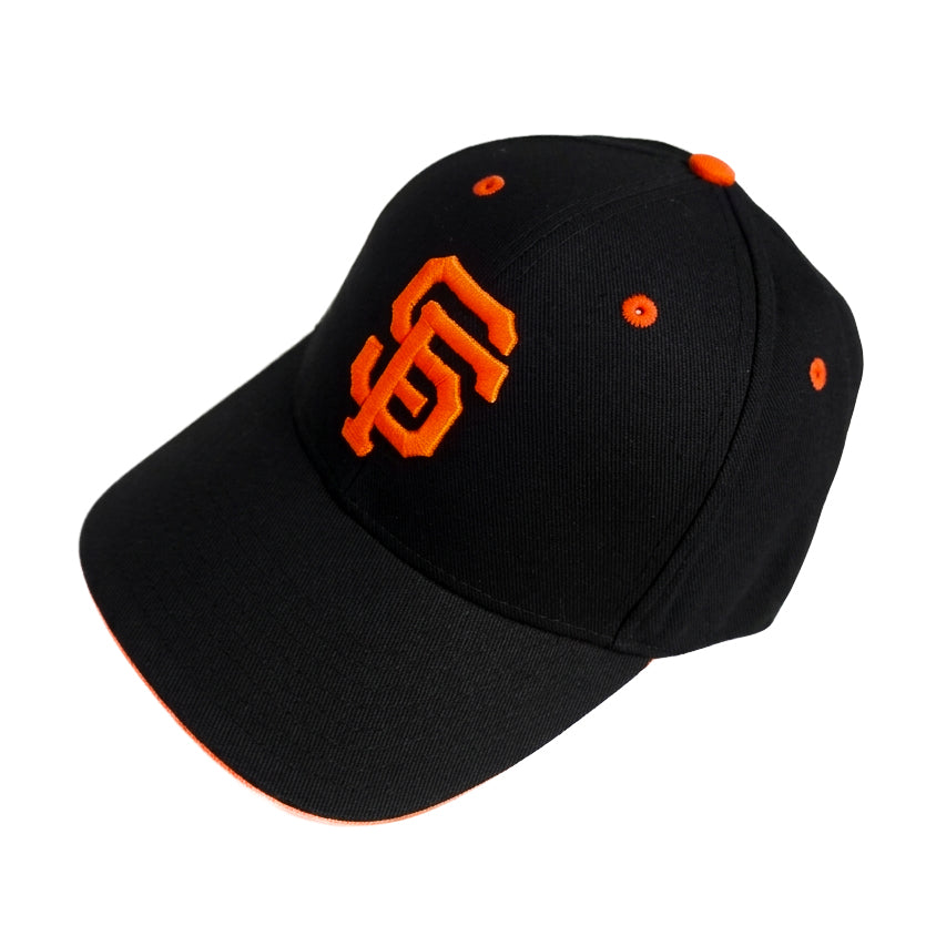 SF Orange Embroided Snapback Cap