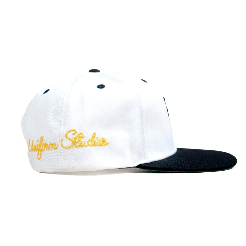 White LA Limited Edition Snapback Cap