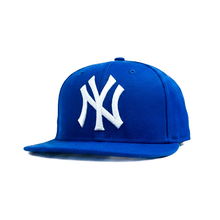 NY Royal Blue Snapback Cap