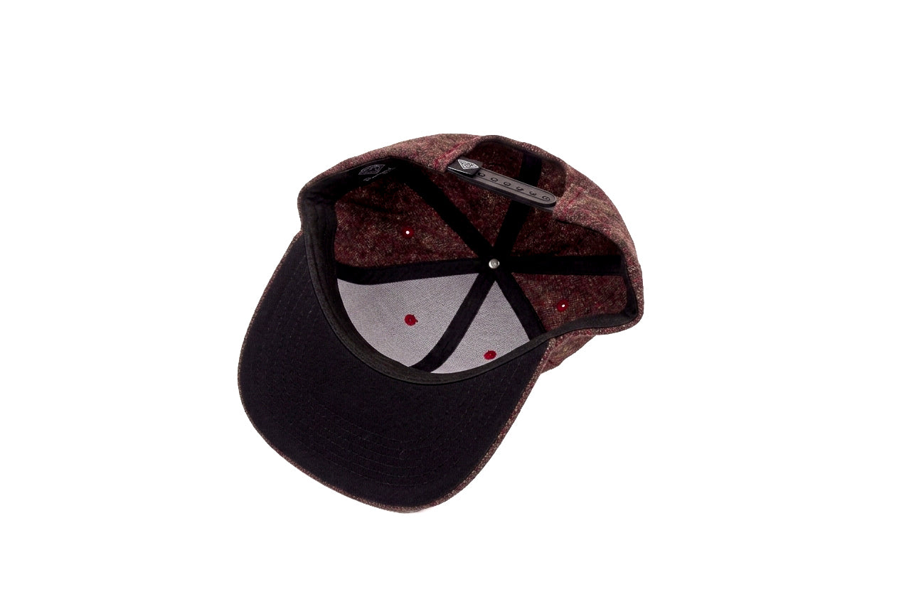 Diamond Supply Co Leather Brimed Snapback Cap