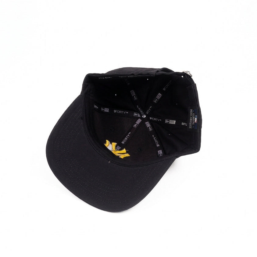 New Era NY Black and Yellow Bockless Cap