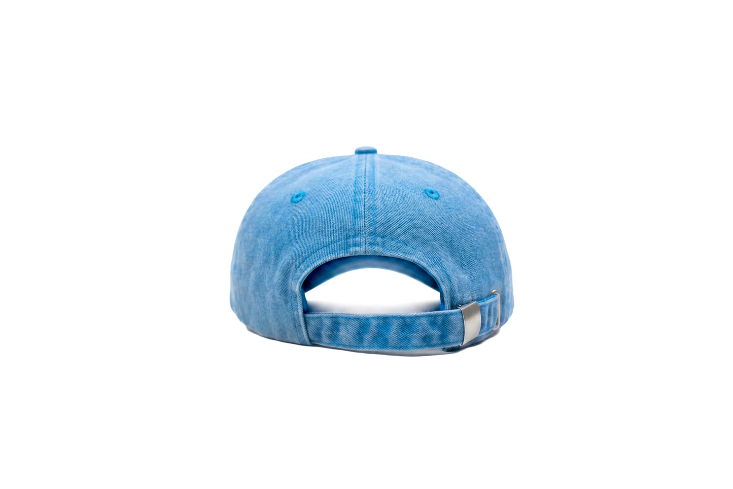 Washed Denim Metal Patched (Light Blue)
