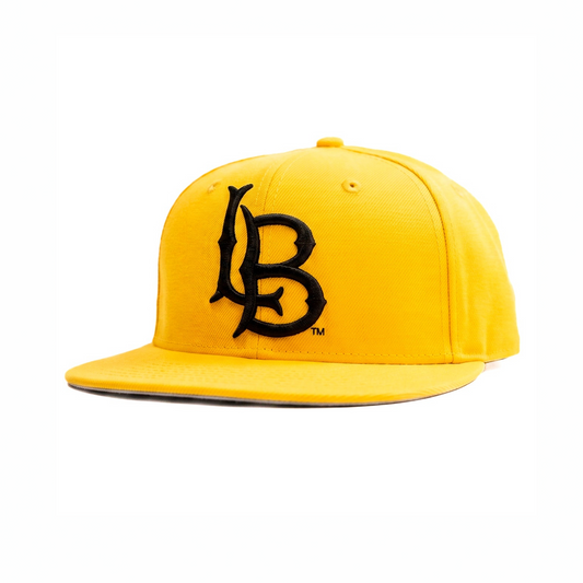 LB Yellow Snapback Cap