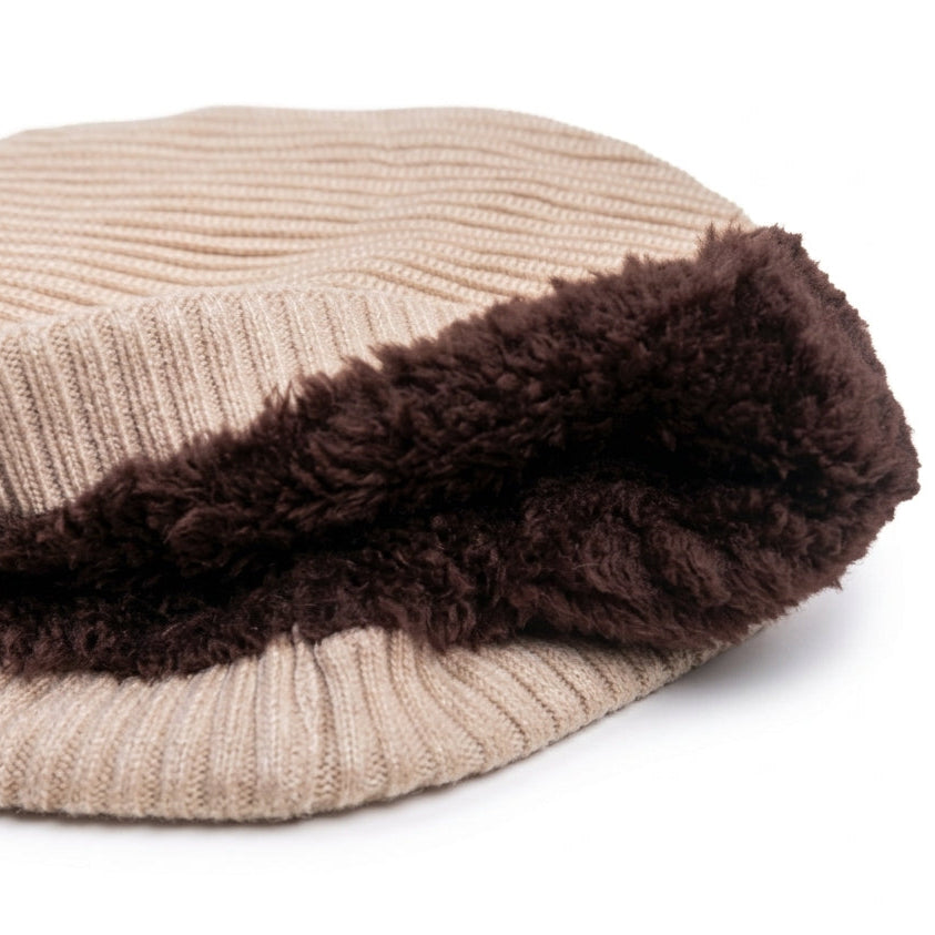 Beige Beanie