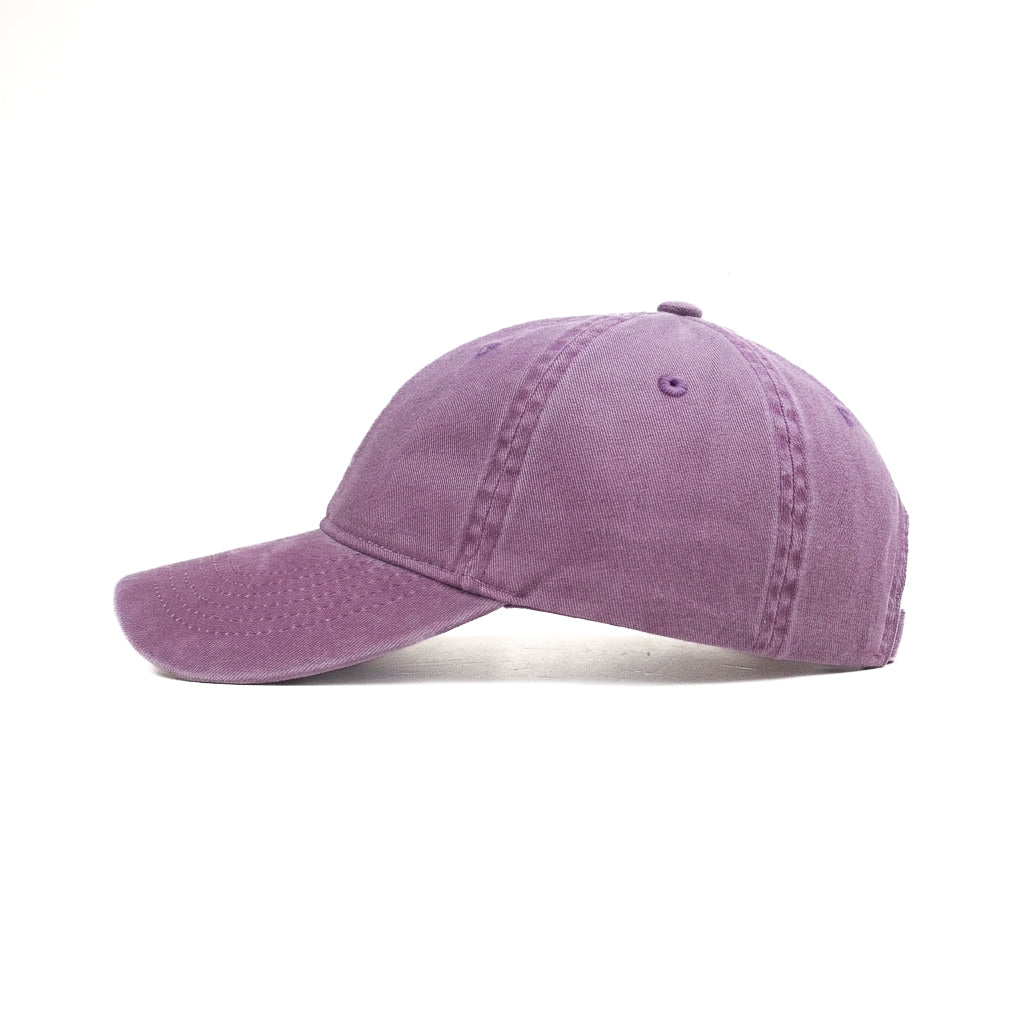 Washed Denim Metal Patched (Lavender)