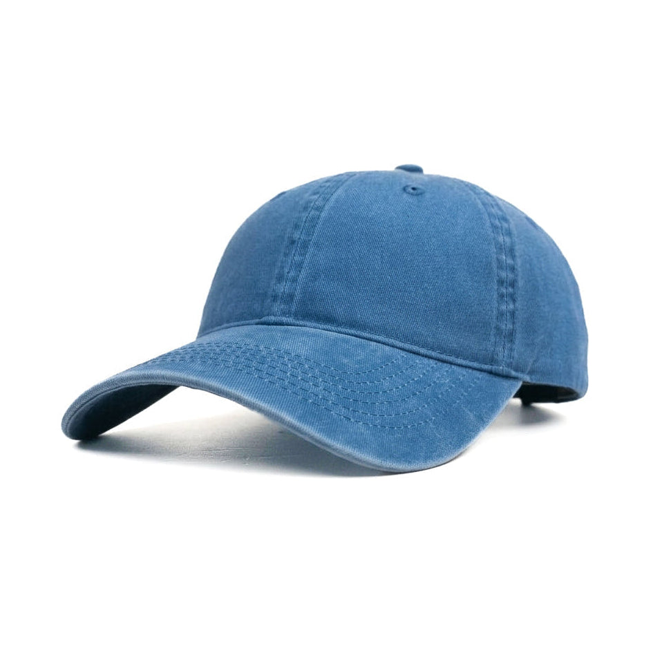 Washed Denim Metal Patched (Blue)
