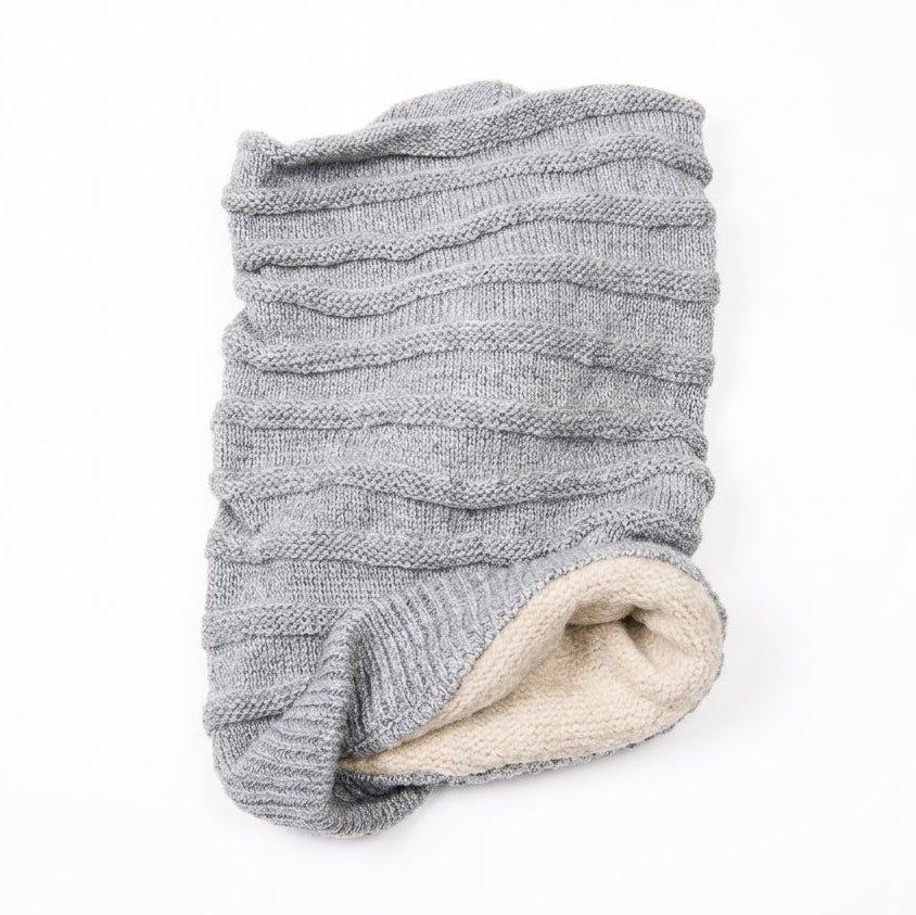 Oversized Light Grey Beanie