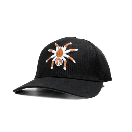 White Spider Snapback Cap