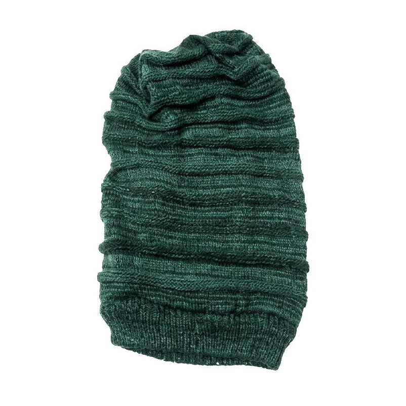 Oversized Emereld Green Beanie