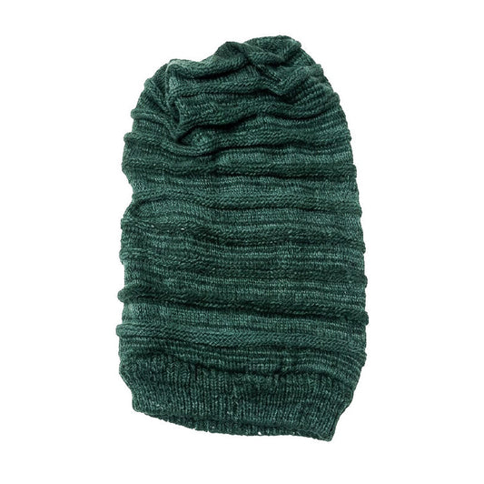 Oversized Emereld Green Beanie