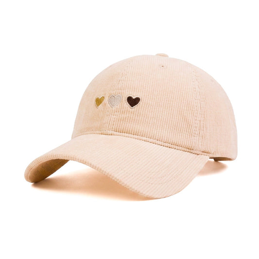 Heart Line Cuordoroy Cap