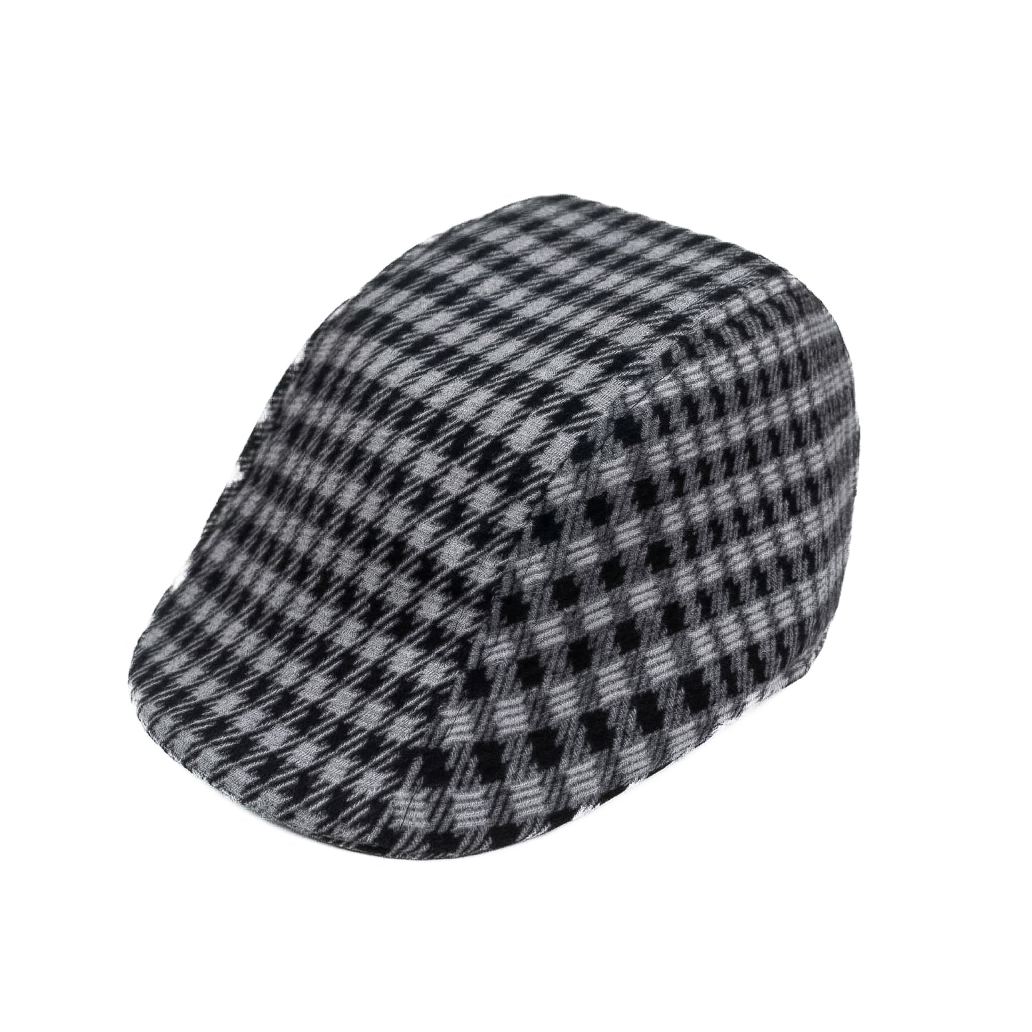 Checked Newsboy Cap