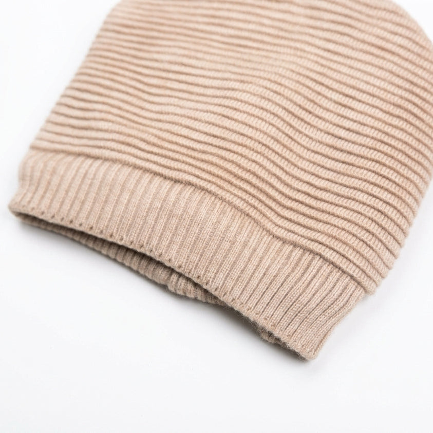 Beige Beanie