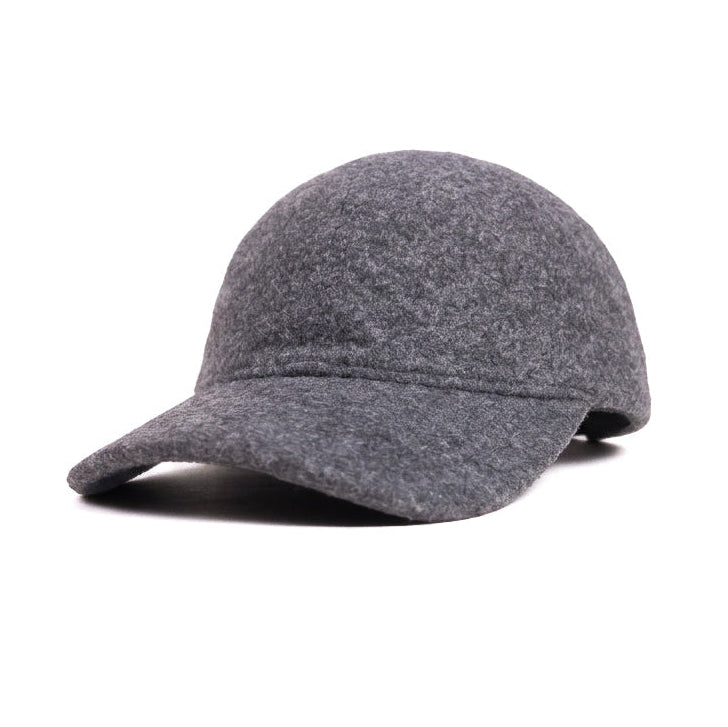 Grey Courdoroy Bockless Cap