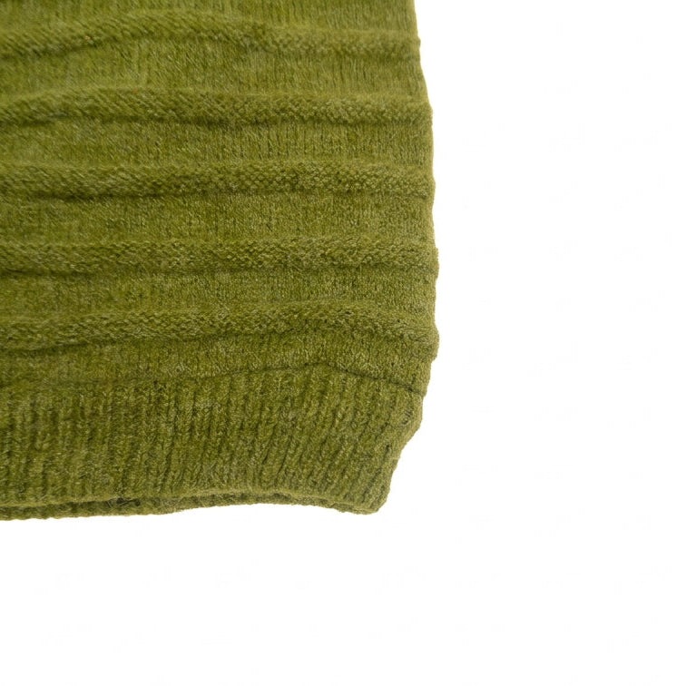 Oversized Grass Green Beanie