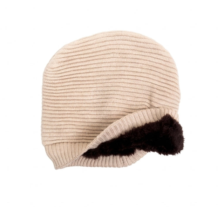 Beige Beanie