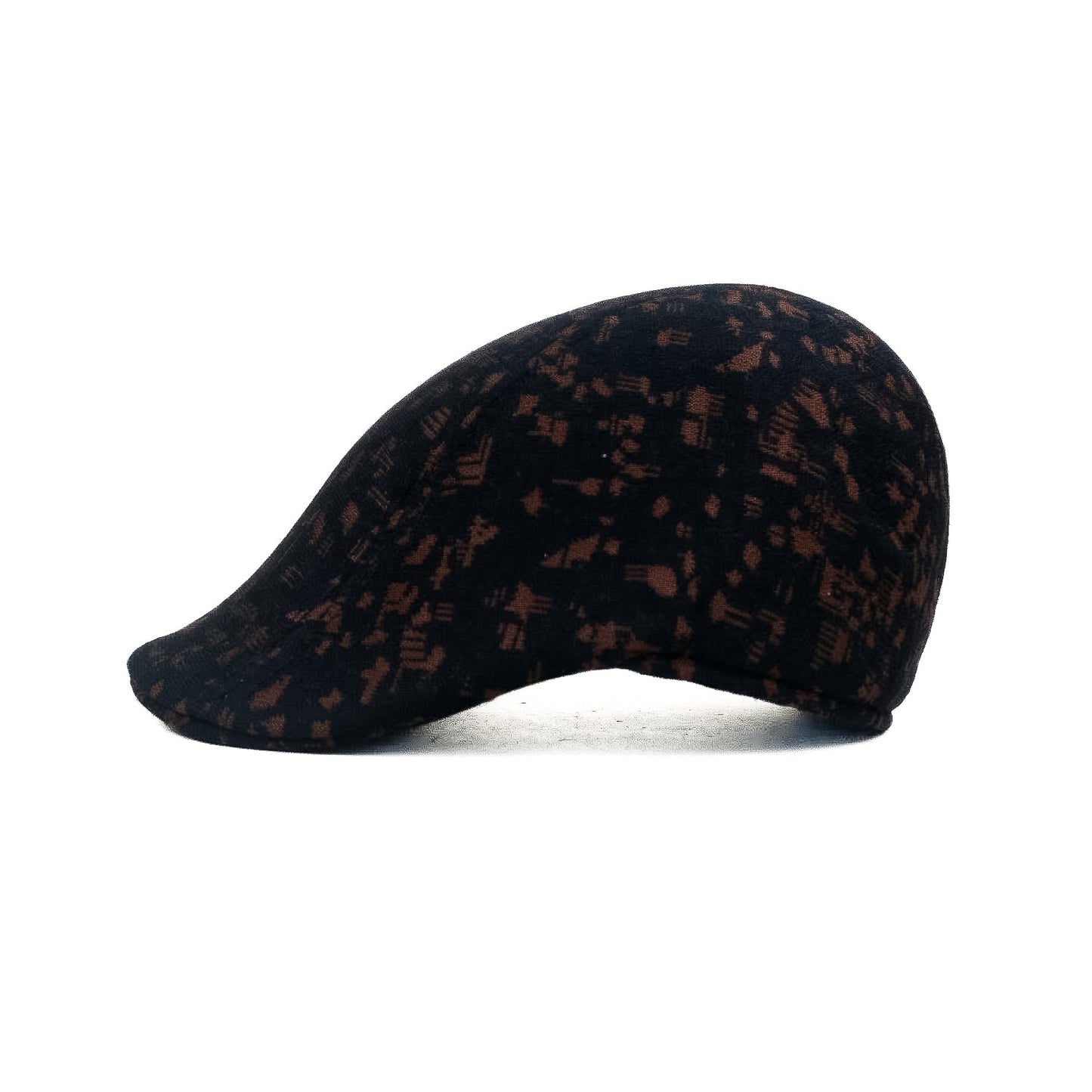 Red Obsidian Newsboy Cap