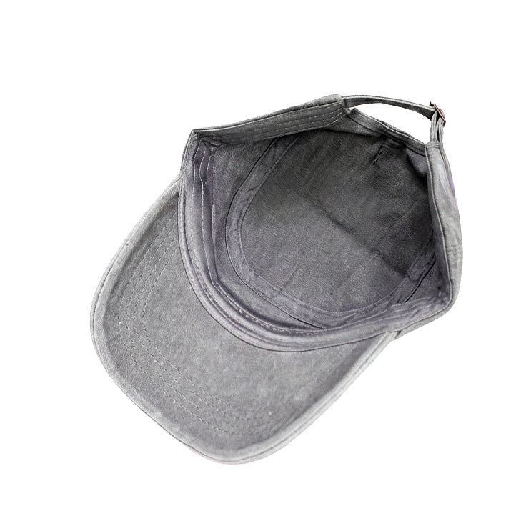 Millitary Light Grey Denim Jeans Cap