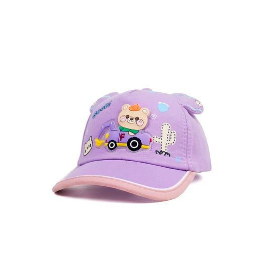 Purple Teady's Joy Ride Funday Kids Cap