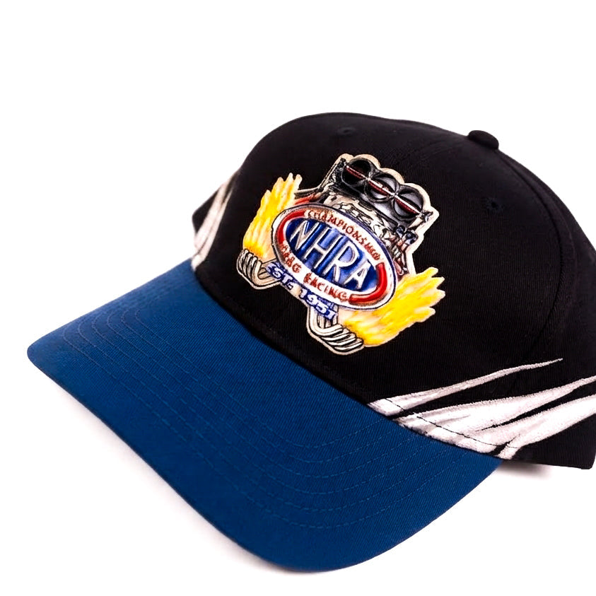 NHRA Blue Brim Drag Racing Cap