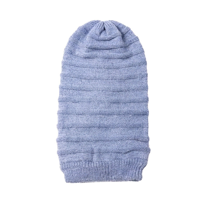 Oversized Cornflower Blue Beanie