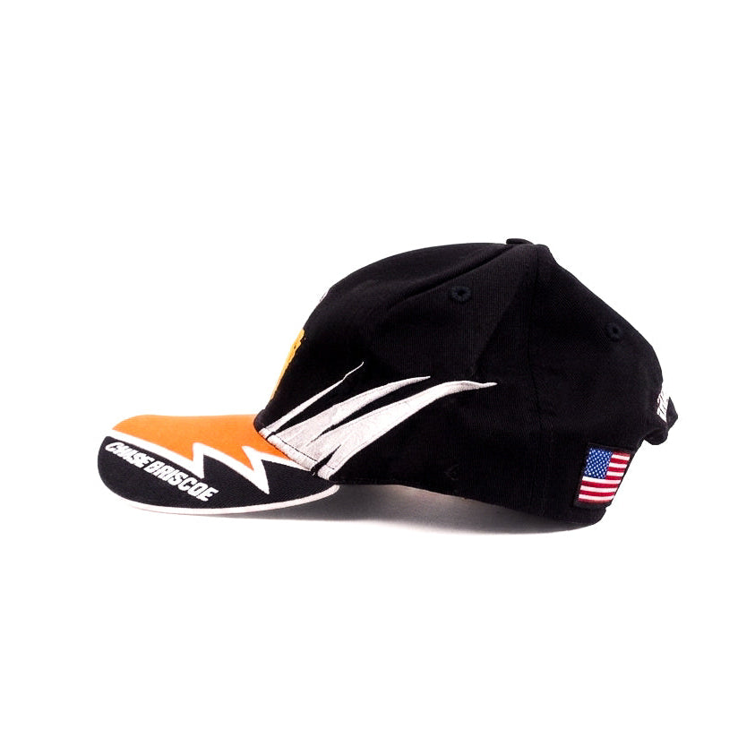 NHRA Orange Brim Drag Racing Cap
