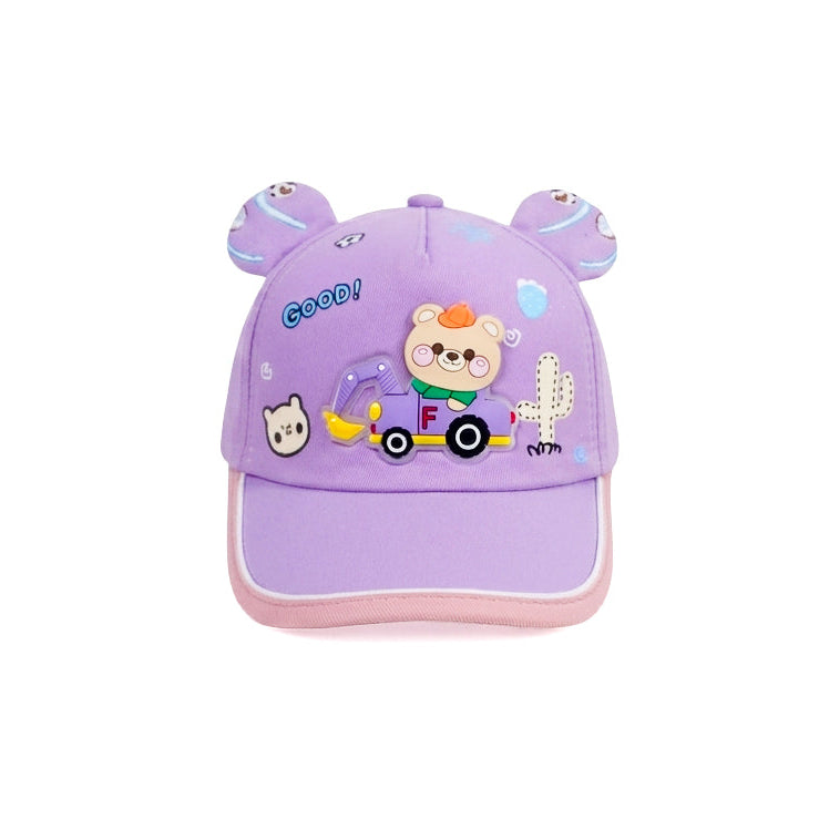 Purple Teady's Joy Ride Funday Kids Cap