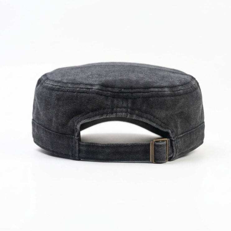 Millitary Grey Denim Jeans Cap