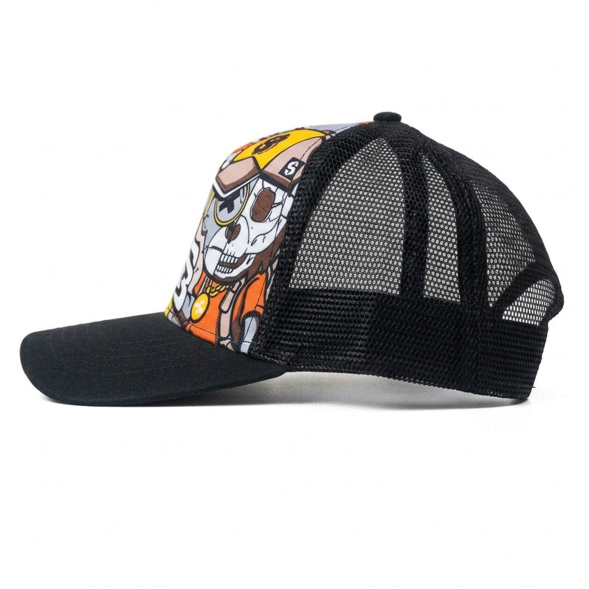 Southpole 1991  Graffiti Skull Mesh Trucker Cap