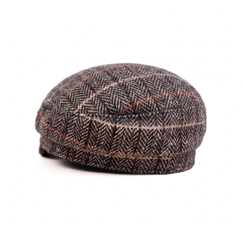 Woven Piper Newsboy Cap