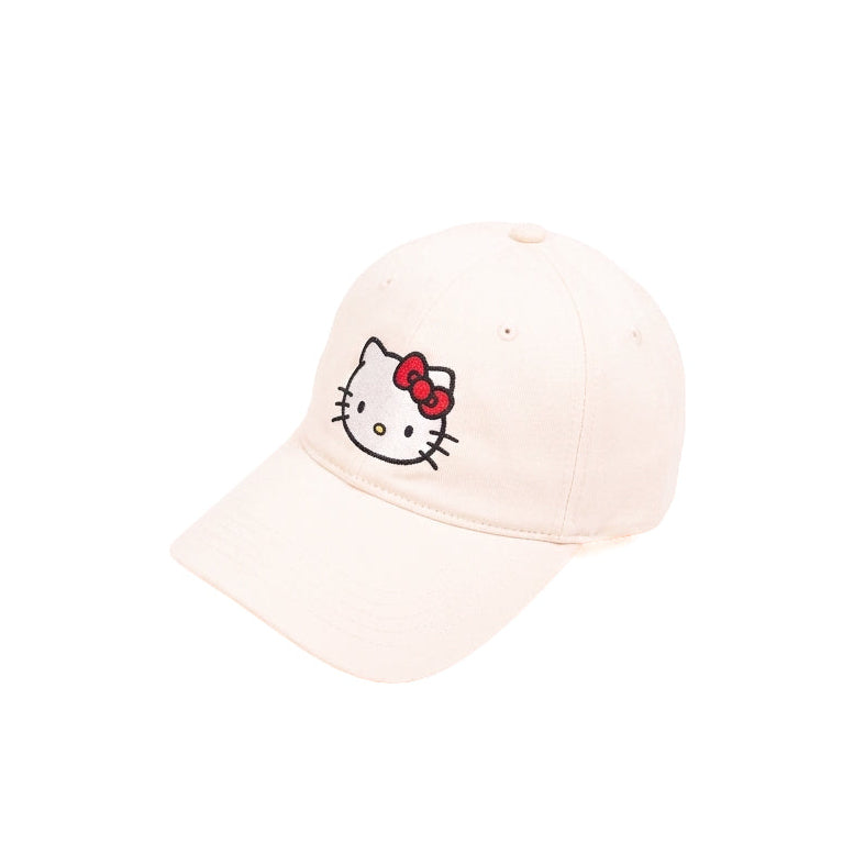 Hello Kitty White Bockless Cap