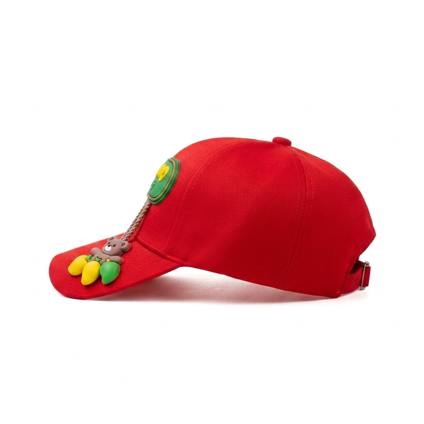 Good Teady Red Kids Cap