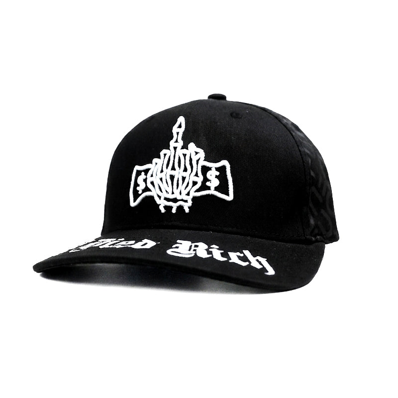 I Died Rich Snapback Cap