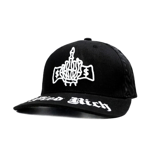 I Died Rich Snapback Cap