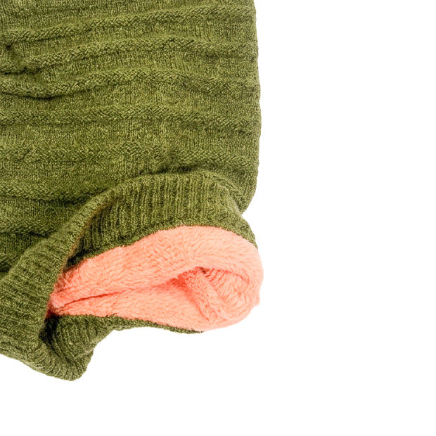 Oversized Grass Green Beanie