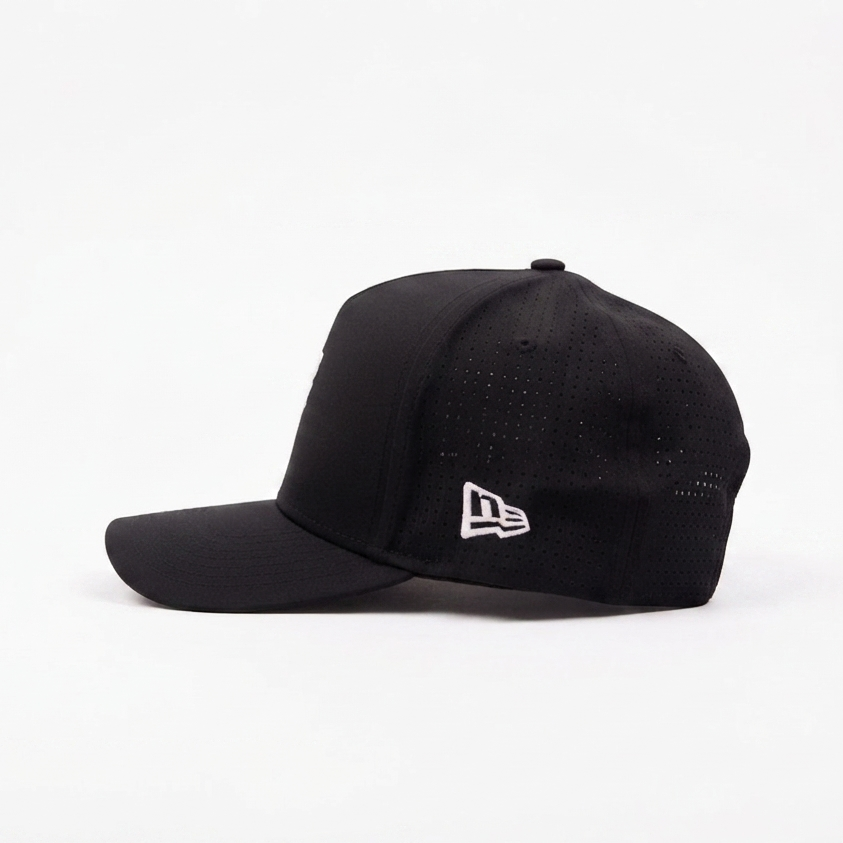 NY New Era Black Snapback Cap