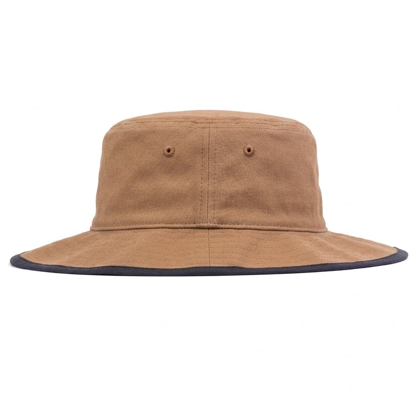 Zephyr Khaki Brown Bucket Hat