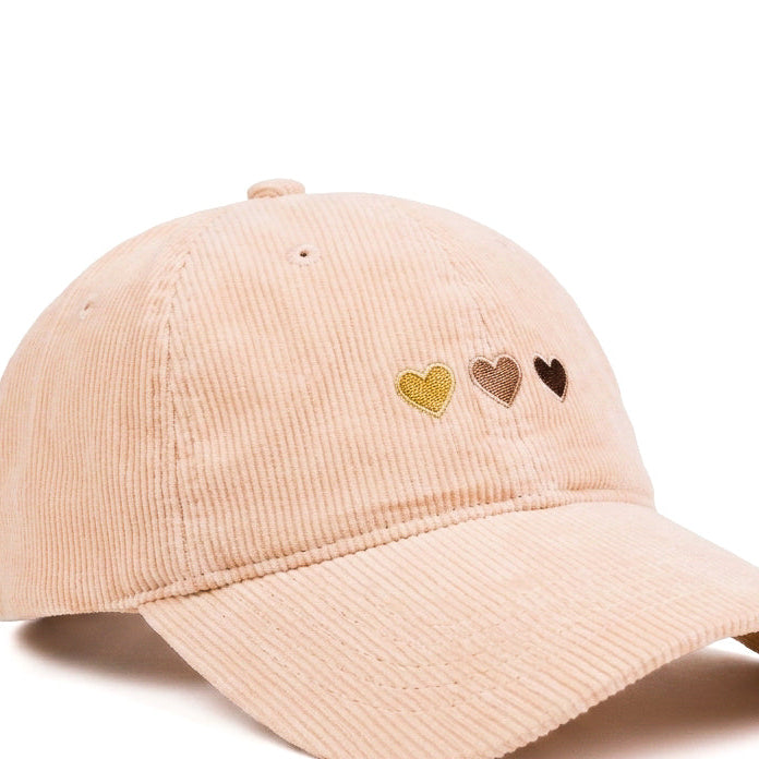 Heart Line Cuordoroy Cap
