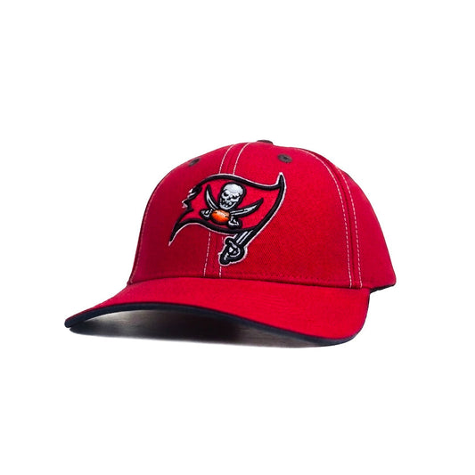 Red Pirate Fitted Snapback Cap