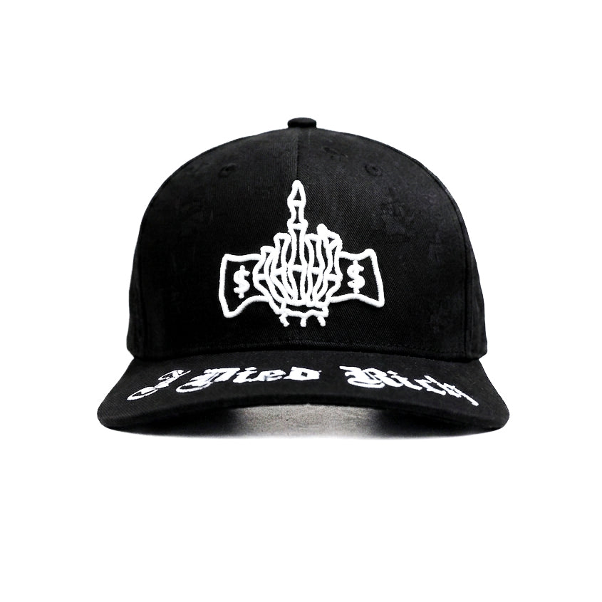 I Died Rich Snapback Cap