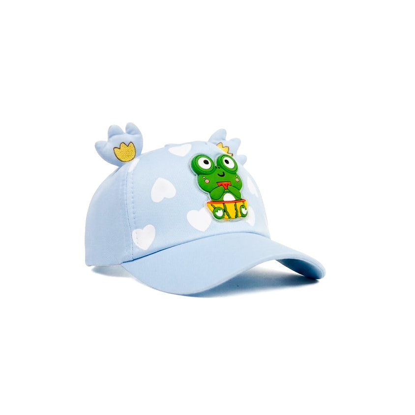 Baby Blue Froggie Gua Funday Kids Cap