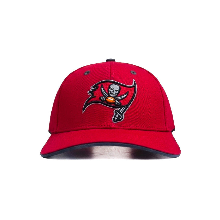 Red Pirate Fitted Snapback Cap