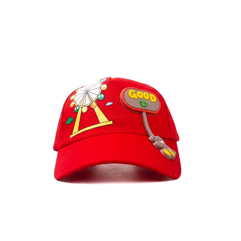 Good Teady Red Kids Cap