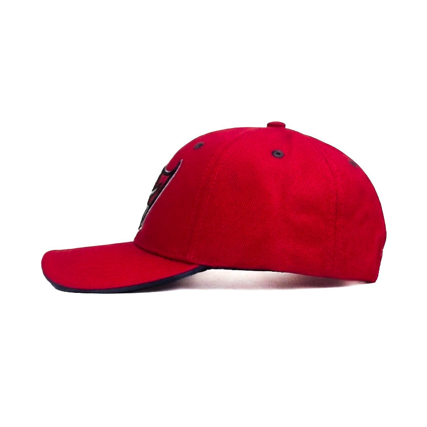 Red Pirate Fitted Snapback Cap