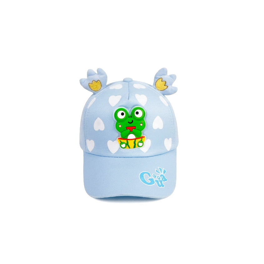 Baby Blue Froggie Gua Funday Kids Cap