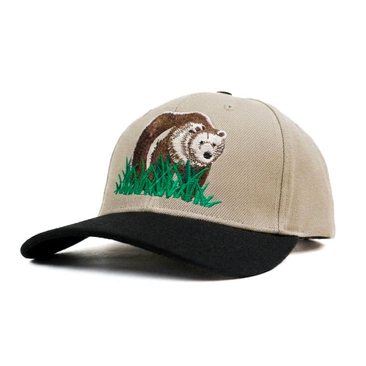 Woodland Bear Snapback Cap