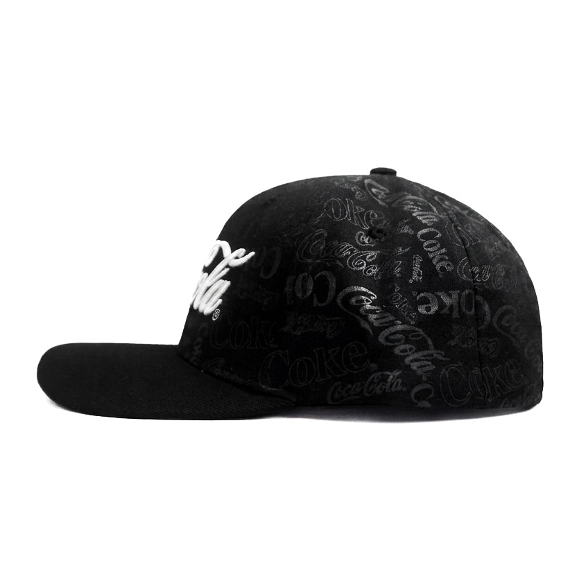 Coca-Cola Black Gloss Limited Edition Snapback