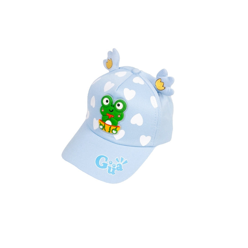 Baby Blue Froggie Gua Funday Kids Cap