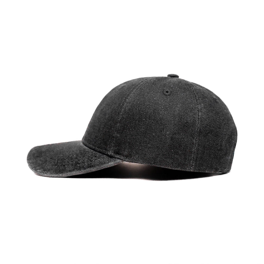 Plain Black Jeans Cap