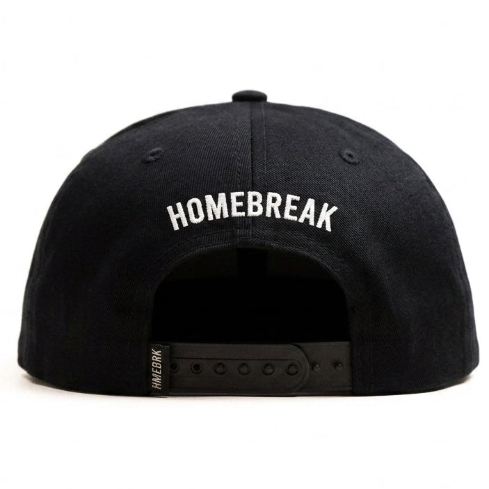 HME/BRK Black Snapback Cap